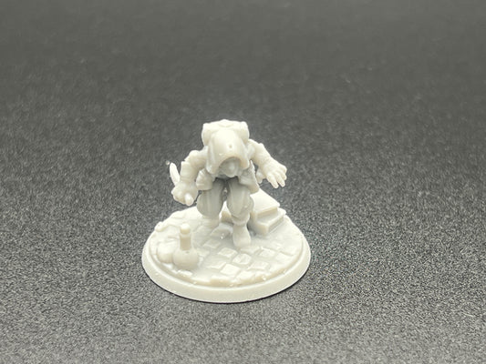 Human Male Rogue Character Figure Fantasy Tabletop Game Dungeons and Dragons 3D Resin Printed