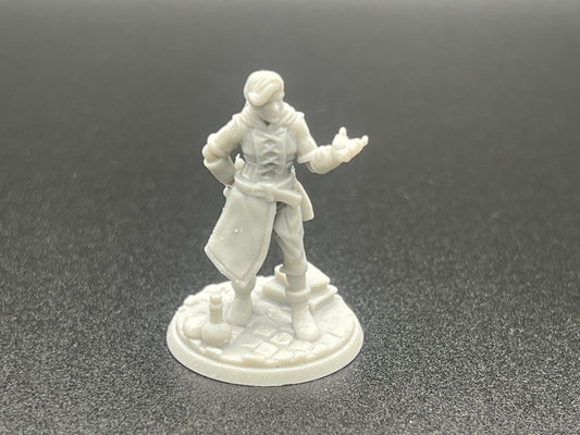 Human Female Rogue Character Figure Fantasy Tabletop Game Dungeons and Dragons 3D Resin Printed Unpainted