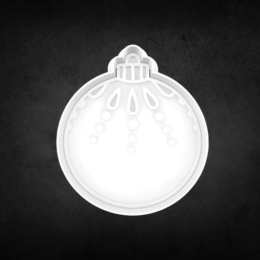 Christmas Bauble 01 Cookie Cutter and Stamp
