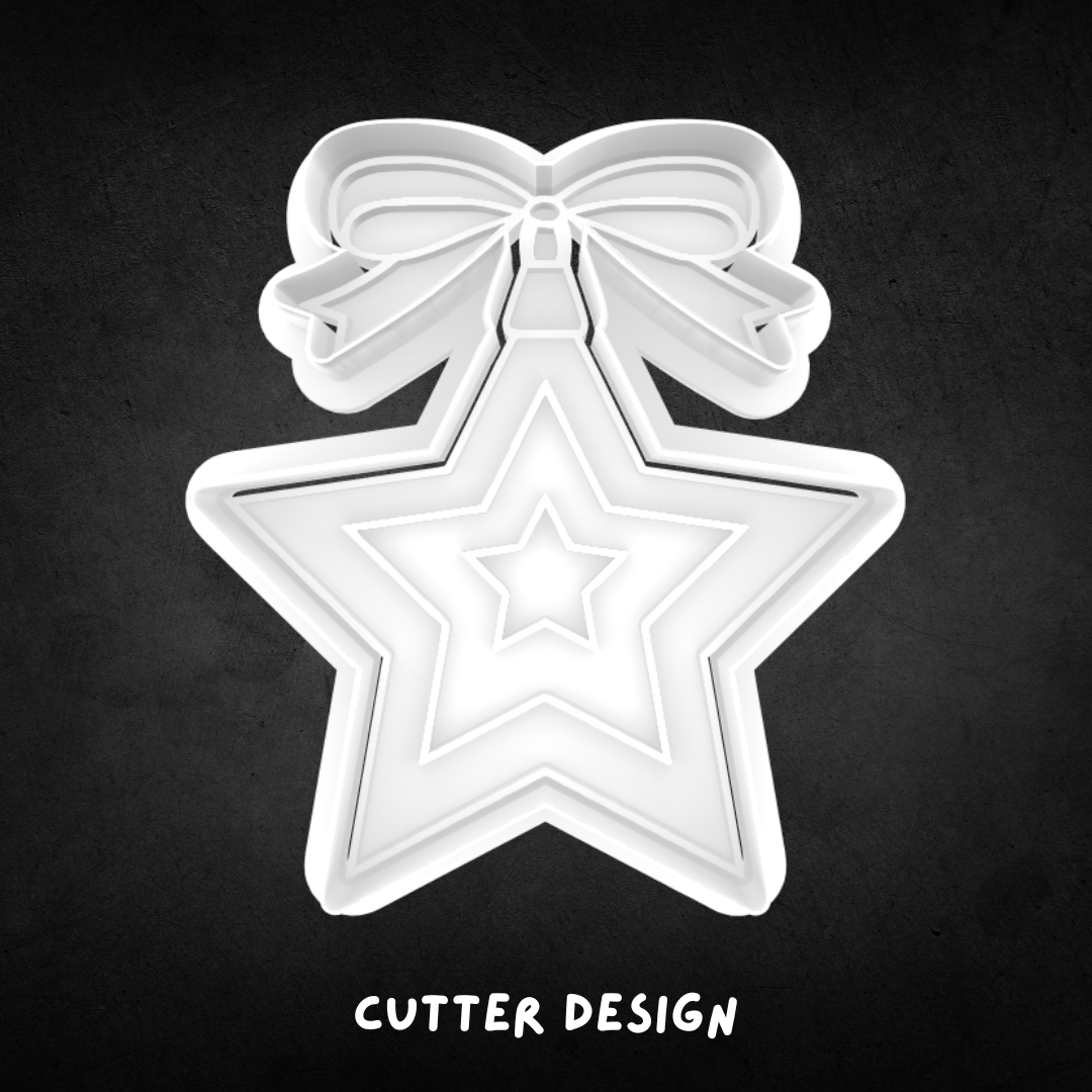 Christmas Bauble 03 Cookie Cutter and Stamp