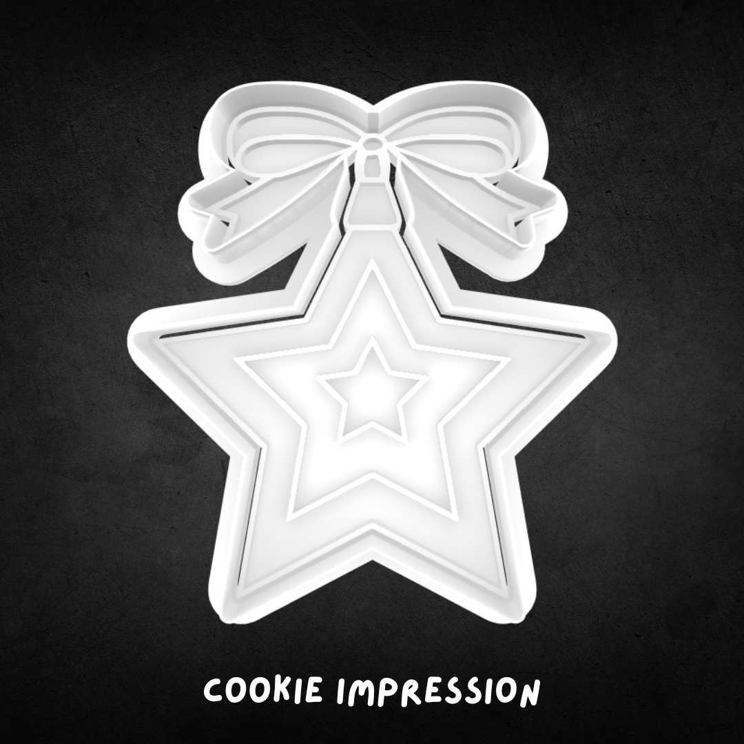 Christmas Bauble 03 Cookie Cutter and Stamp