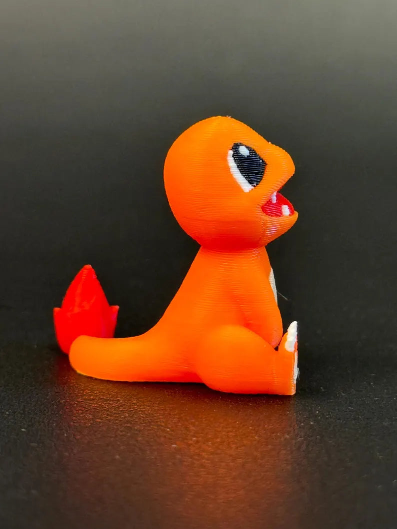 Mini Charmander with Keychain Option