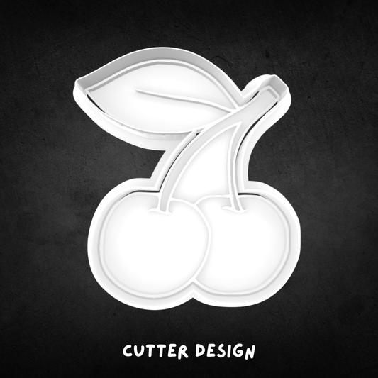 Cherry Cookie Cutter and Stamp