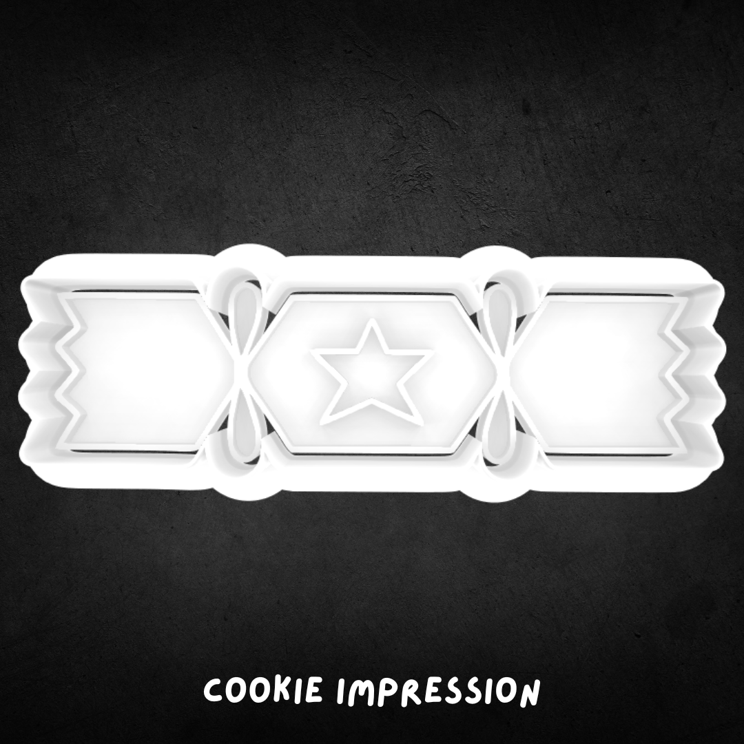 Christmas Cracker 01 Cookie Cutter and Stamp