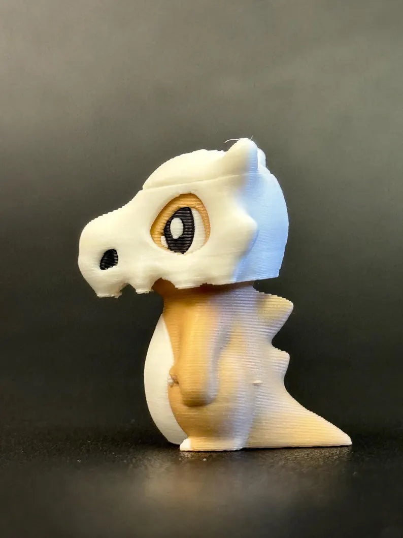 Mini Cubone with Keychain Option (Misprinted)