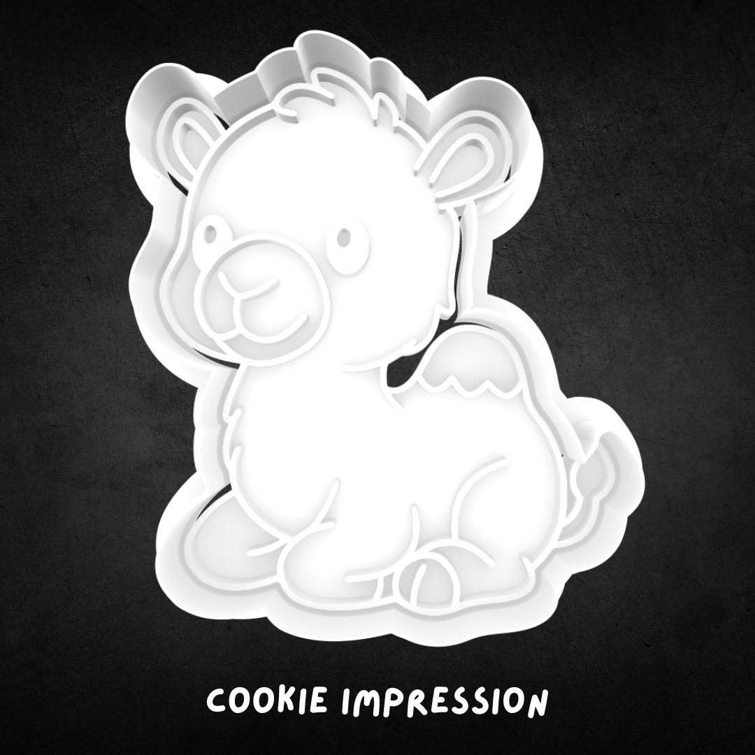 Cute Camel Cookie Cutter and Stamp