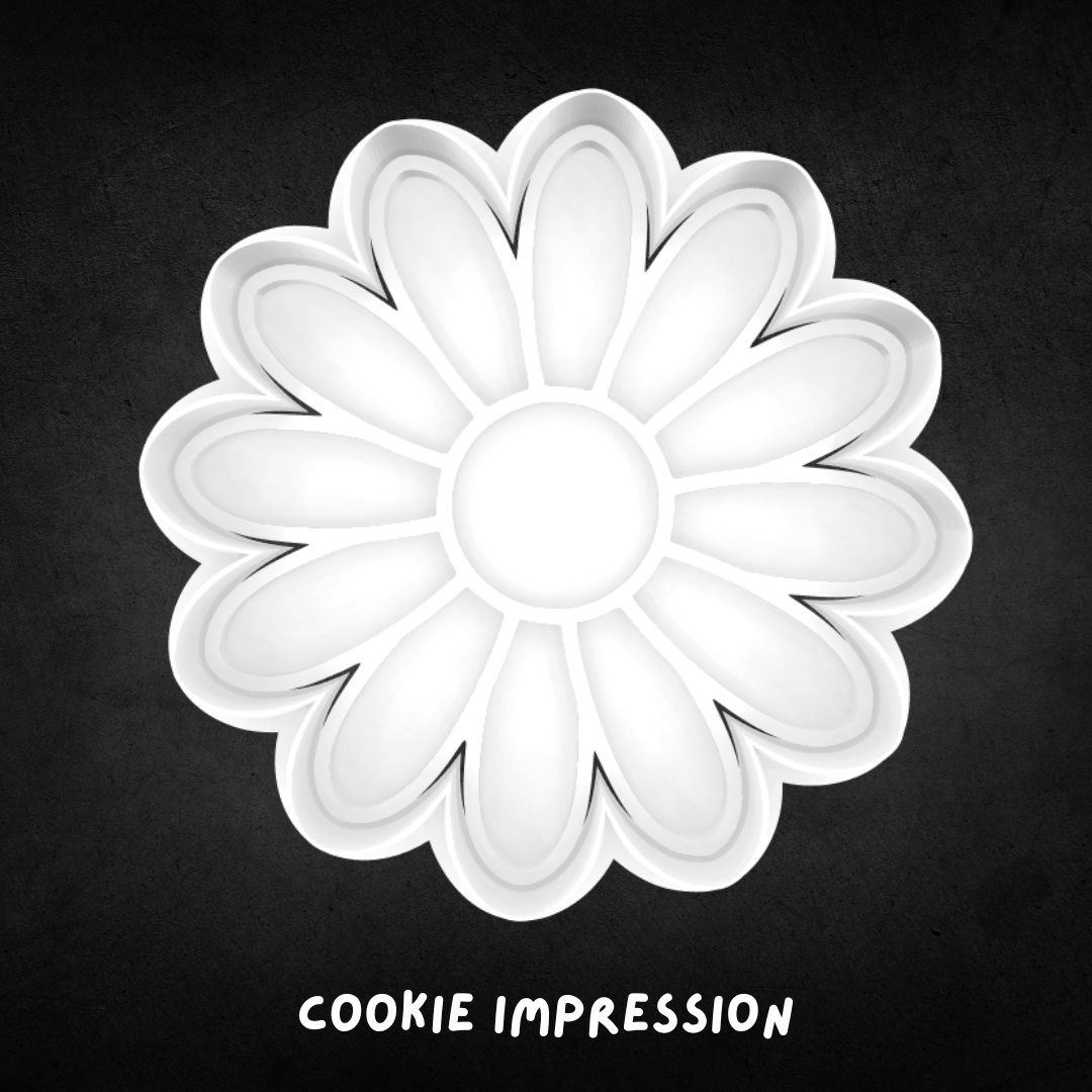 Daisy Cookie Cutter and Stamp