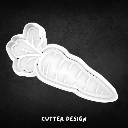 Carrot Cookie Cutter and Stamp