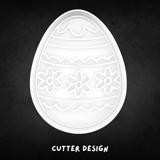 Easter Egg 03 Cookie Cutter and Stamp