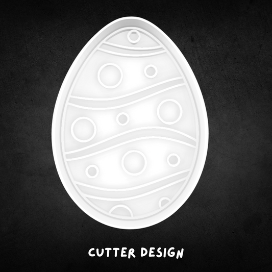 Easter Egg 06 Cookie Cutter and Stamp