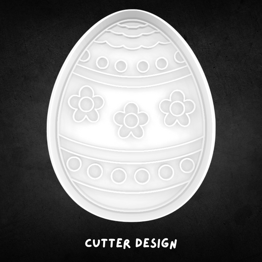 Easter Egg 11 Cookie Cutter and Stamp