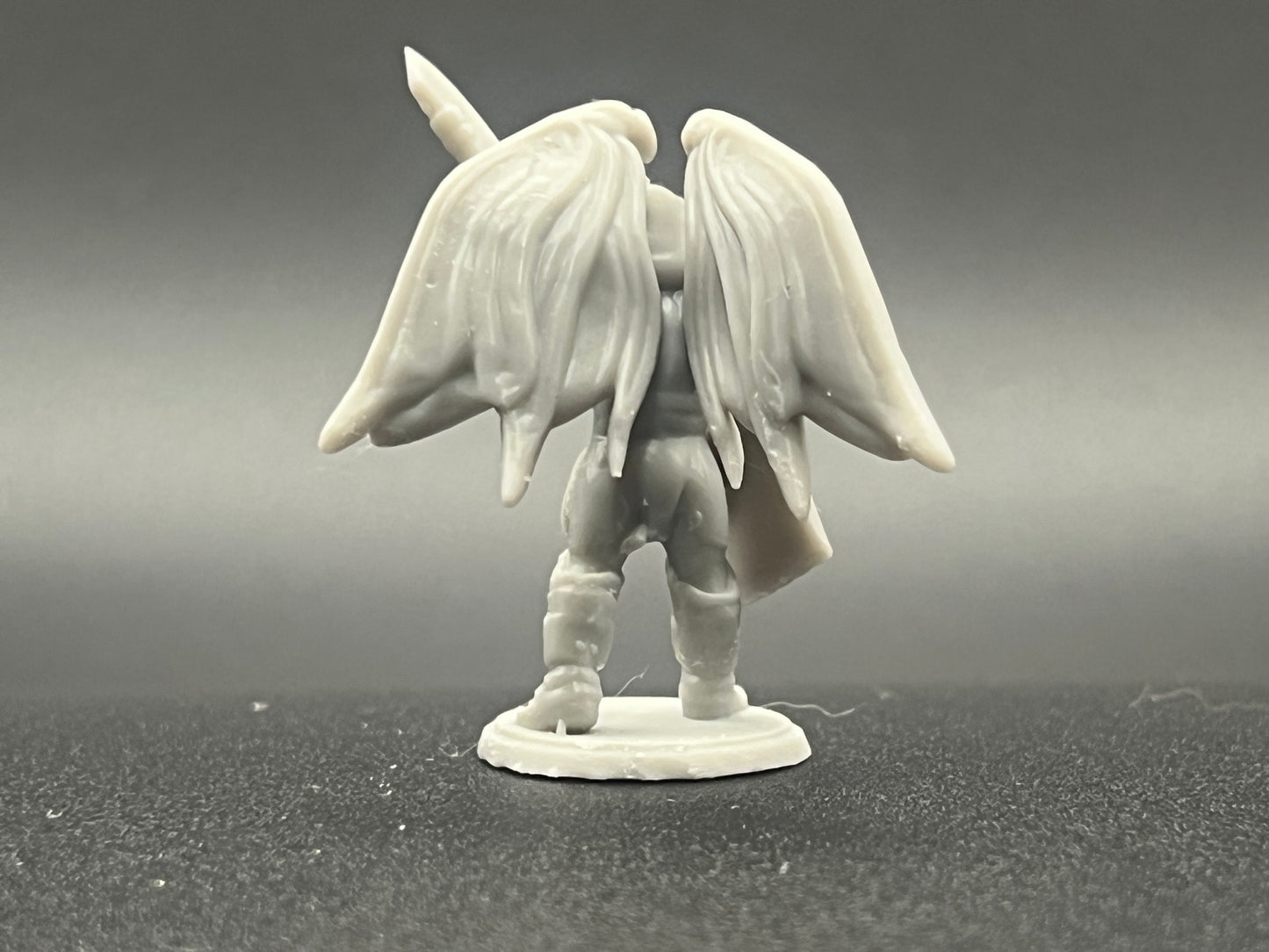Winged Guardian Character Figure Fantasy Tabletop Game Dungeons and Dragons 3D Resin Printed