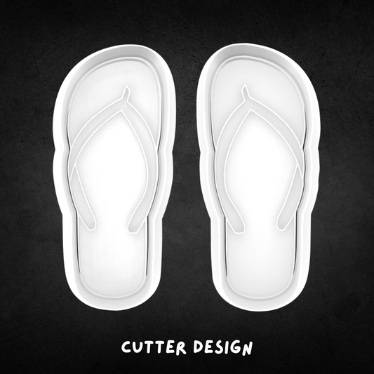 Flip Flops Cookie Cutter and Stamp