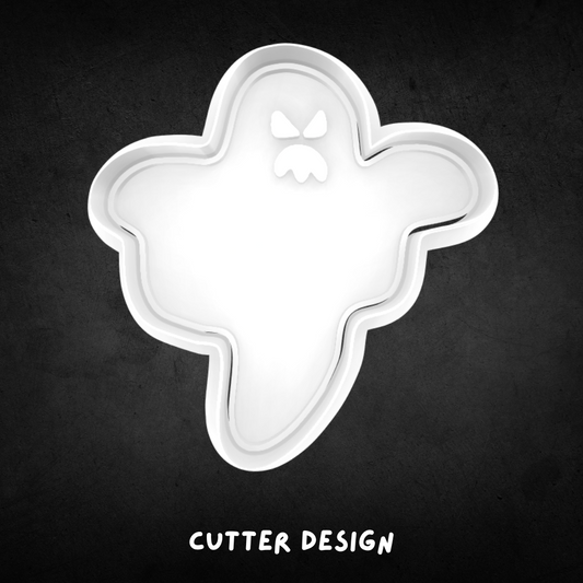 Halloween Ghost 05 Cookie Cutter and Stamp