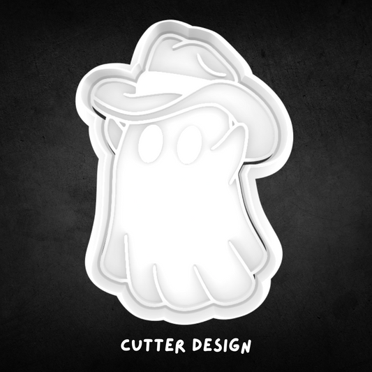 Halloween Ghost 11 Cookie Cutter and Stamp