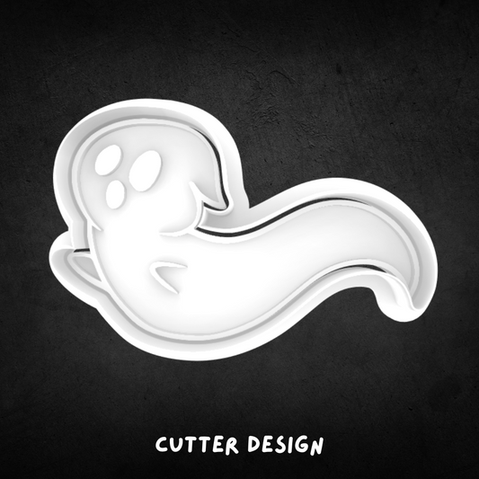 Halloween Ghost 13 Cookie Cutter and Stamp