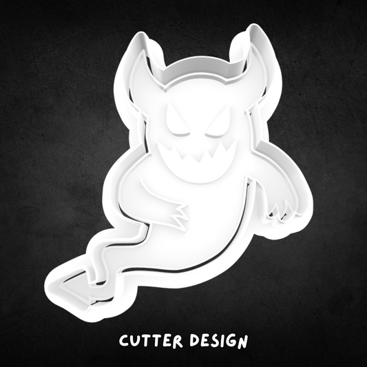 Halloween Ghost 15 Cookie Cutter and Stamp