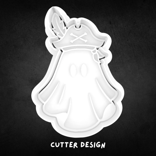 Halloween Ghost 17 Cookie Cutter and Stamp