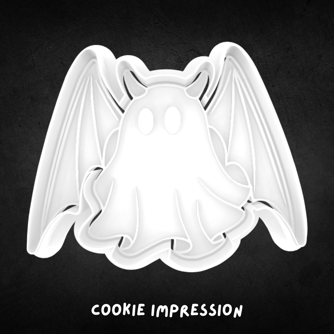 Halloween Ghost 18 Cookie Cutter and Stamp