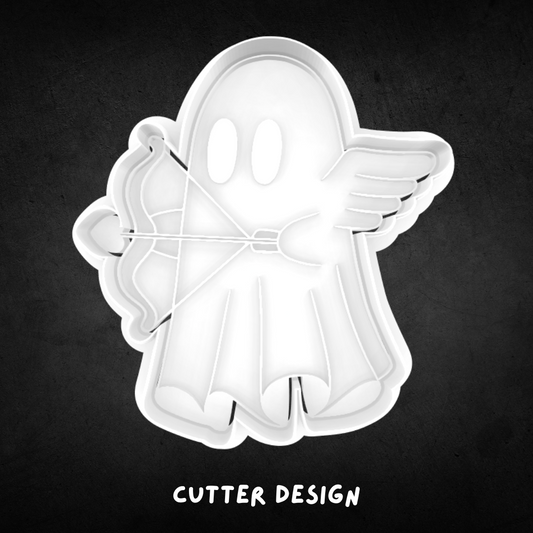 Ghost Cupid Cookie Cutter and Stamp