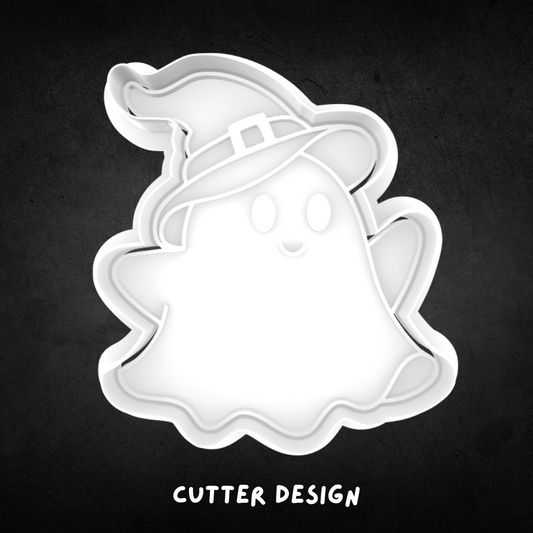 Halloween Ghost 14 Cookie Cutter and Stamp