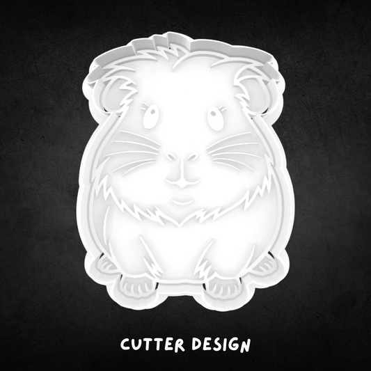 Guinea Pig Cookie Cutter and Stamp