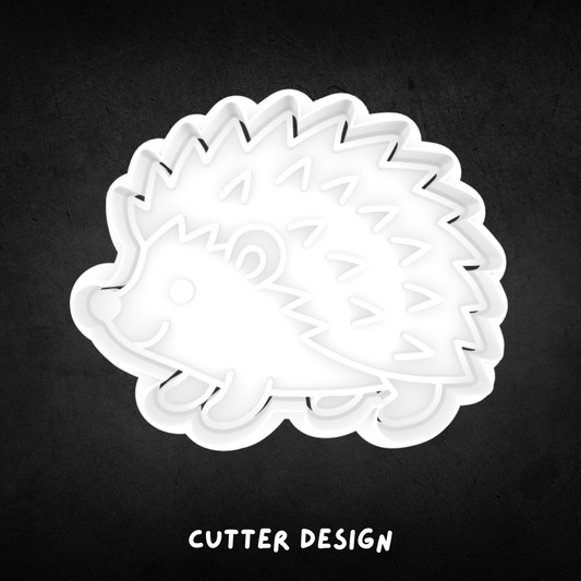Hedgehog Cookie Cutter and Stamp