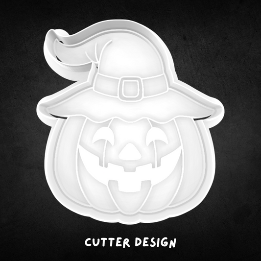 Halloween Jack-O-Lantern 02 Cookie Cutter and Stamp