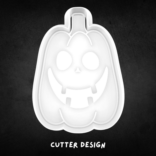 Halloween Jack-O-Lantern 05 Cookie Cutter and Stamp