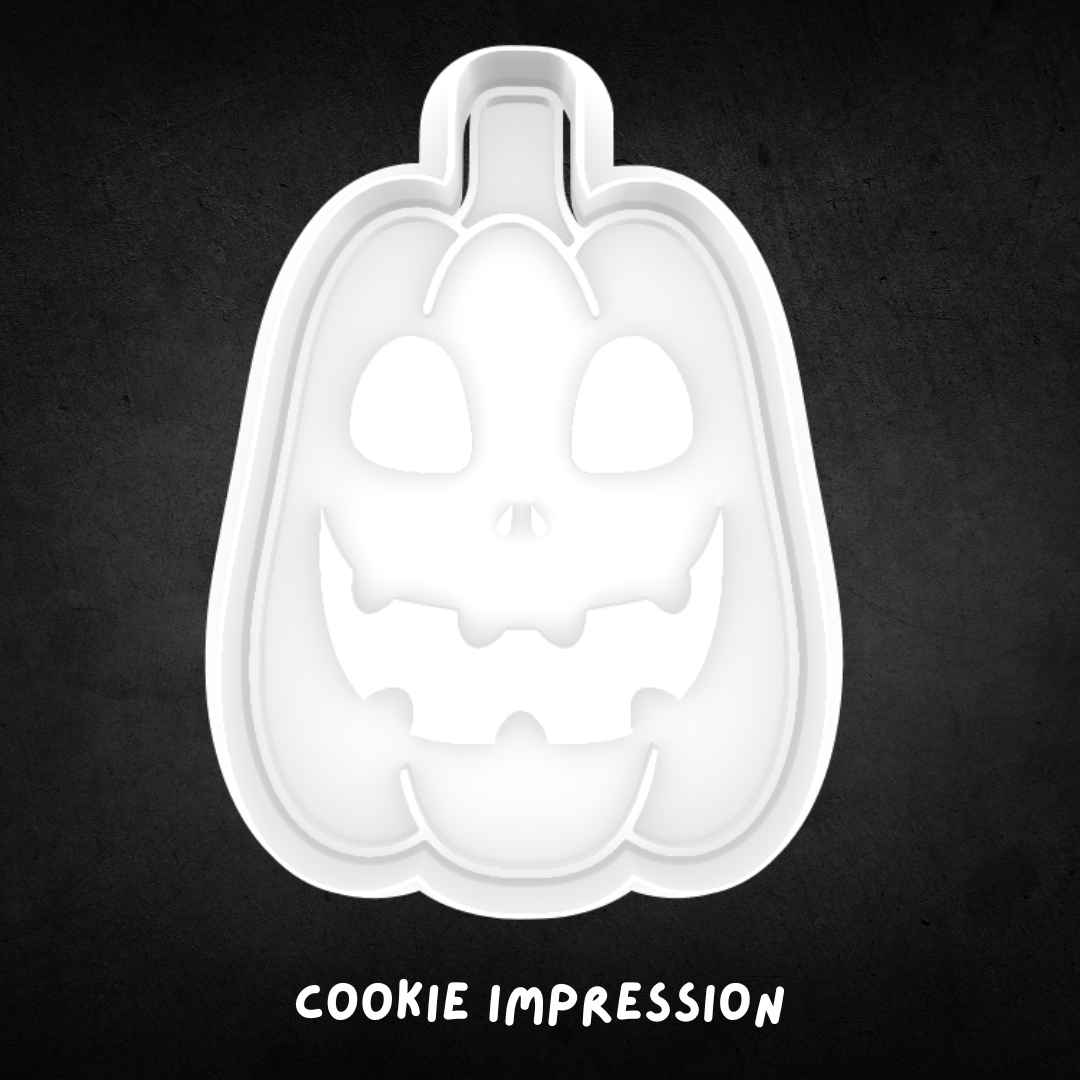 Halloween Jack-O-Lantern 06 Cookie Cutter and Stamp
