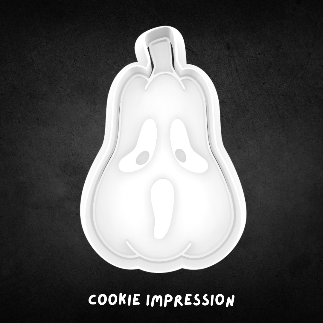 Halloween Jack-O-Lantern 09 Cookie Cutter and Stamp