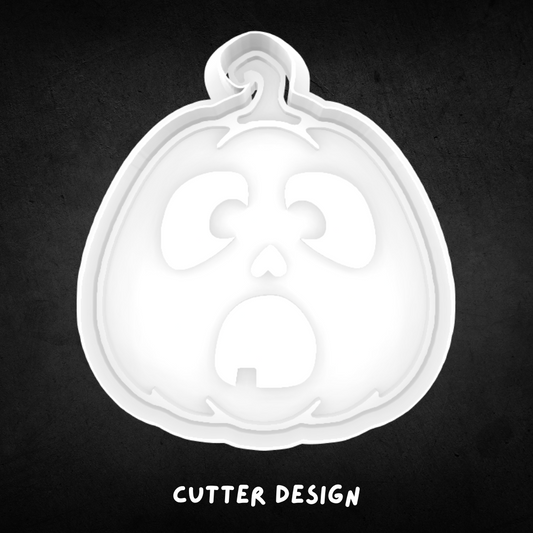 Halloween Jack-O-Lantern 13 Cookie Cutter and Stamp