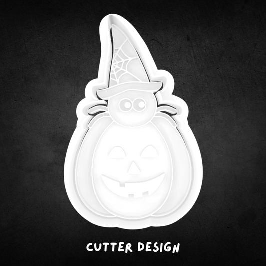 Halloween Jack-O-Lantern 15 Cookie Cutter and Stamp