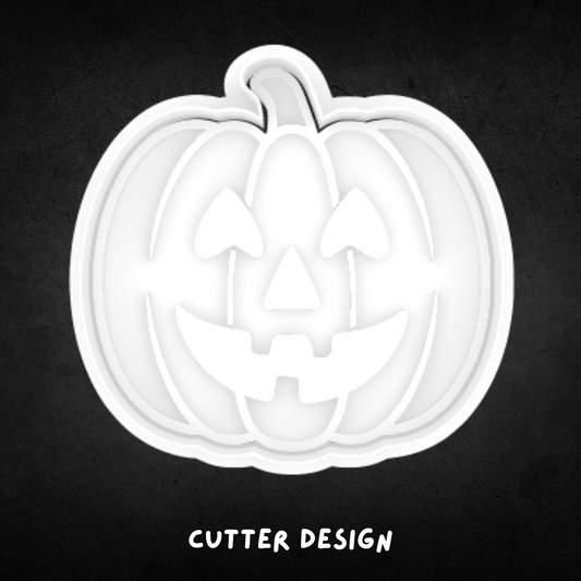 Halloween Jack-O-Lantern 01 Cookie Cutter and Stamp