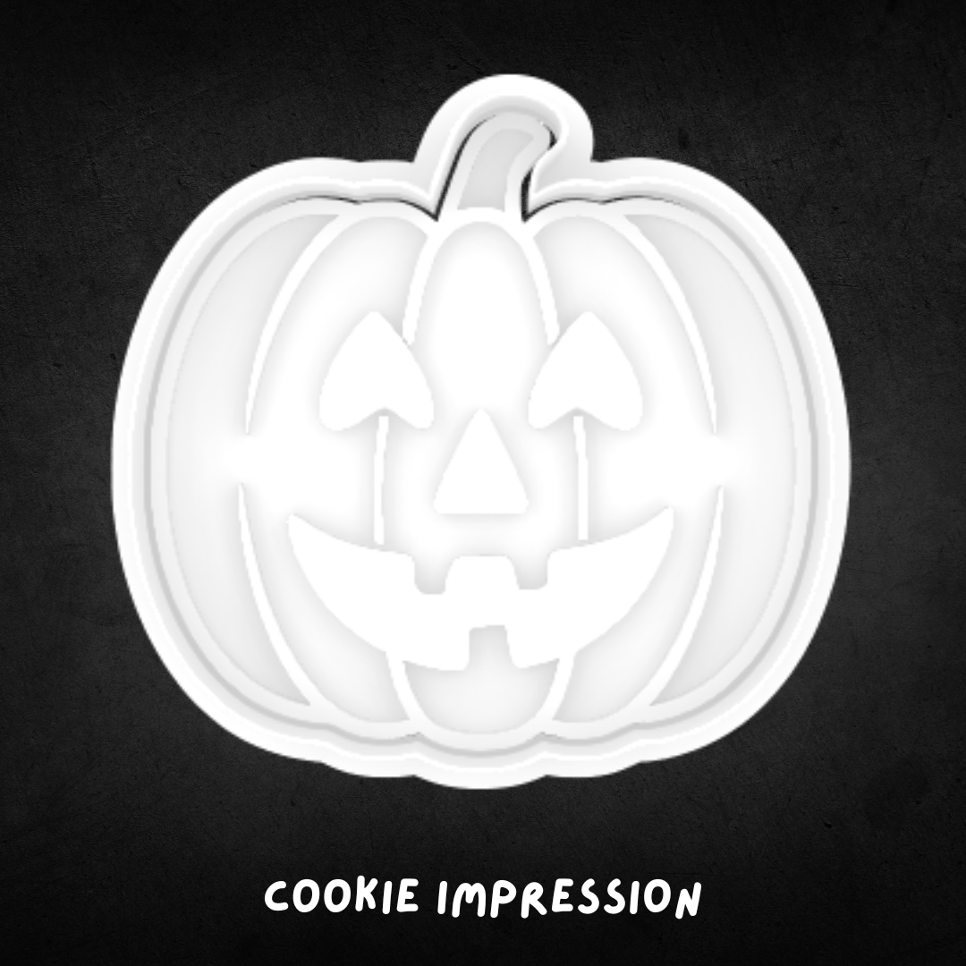 Halloween Jack-O-Lantern 01 Cookie Cutter and Stamp