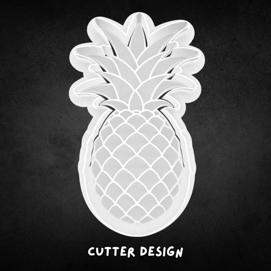 Pineapple Cookie Cutter and Stamp