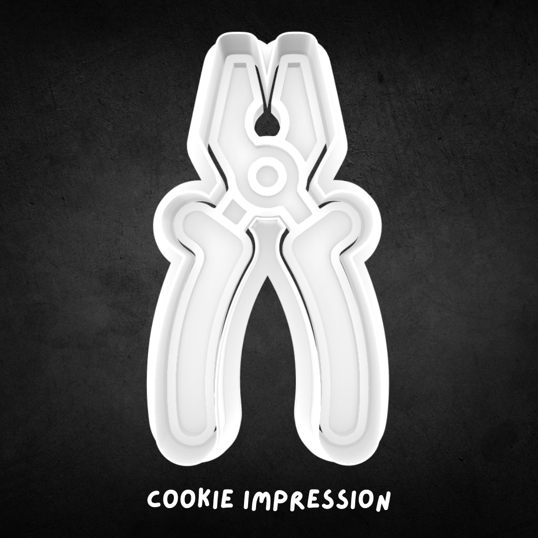 Pliers Cookie Cutter and Stamp