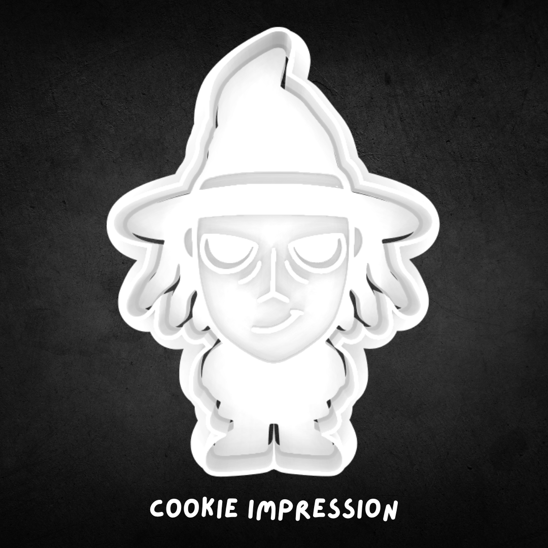 Nightmare Before Christmas Inspired Shock Cookie Cutter and Stamp