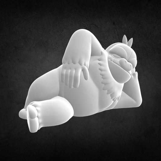 Slaking Figurine (10cm) - Ready to Paint