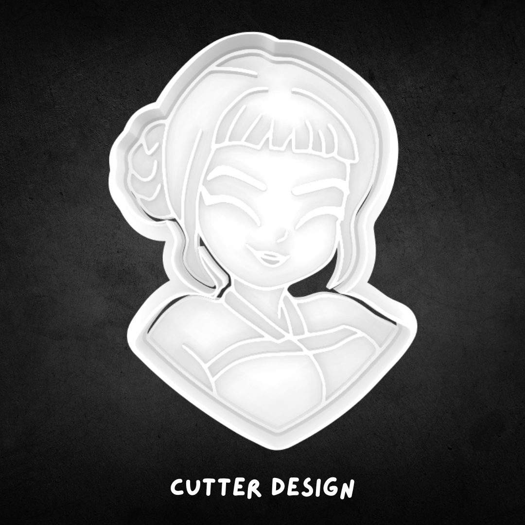 K-pop Demon Hunters Inspired Zoey Cookie Cutter and Stamp