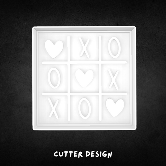 Noughts and Crosses Cutter and Stamp