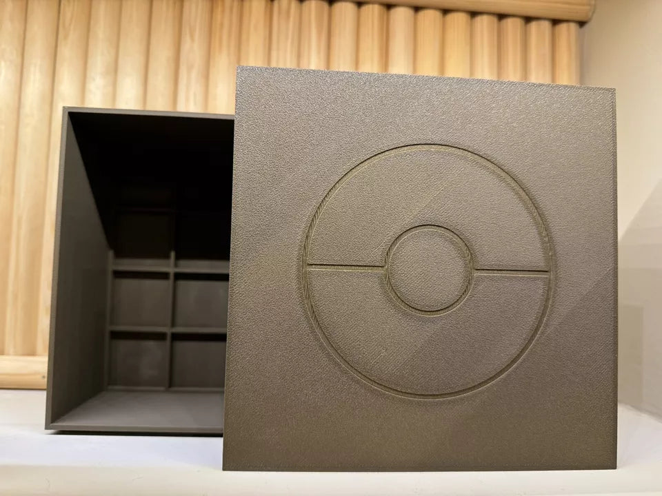 3D Printed Pokemon Chess Set and Board - Wood Effect