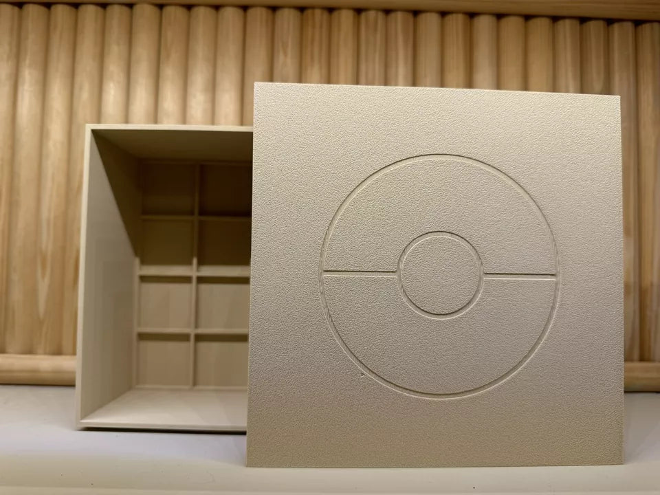 3D Printed Pokemon Chess Set and Board - Wood Effect