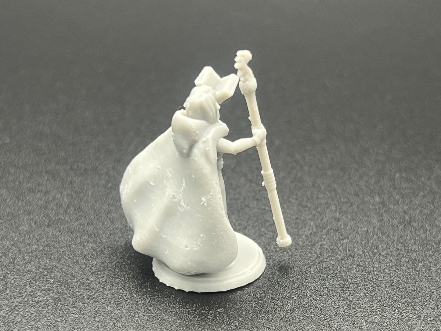 Elf Mage Character Figure Fantasy Tabletop Game Dungeons and Dragons 3D Resin Printed