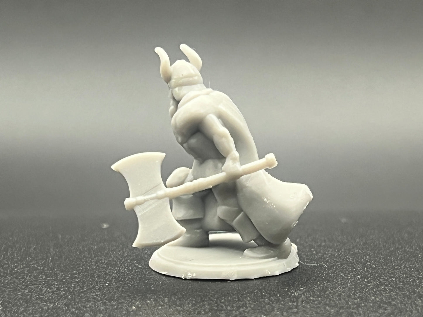 Dwarven Warrior Character Figure Fantasy Tabletop Game Dungeons and Dragons 3D Resin Printed