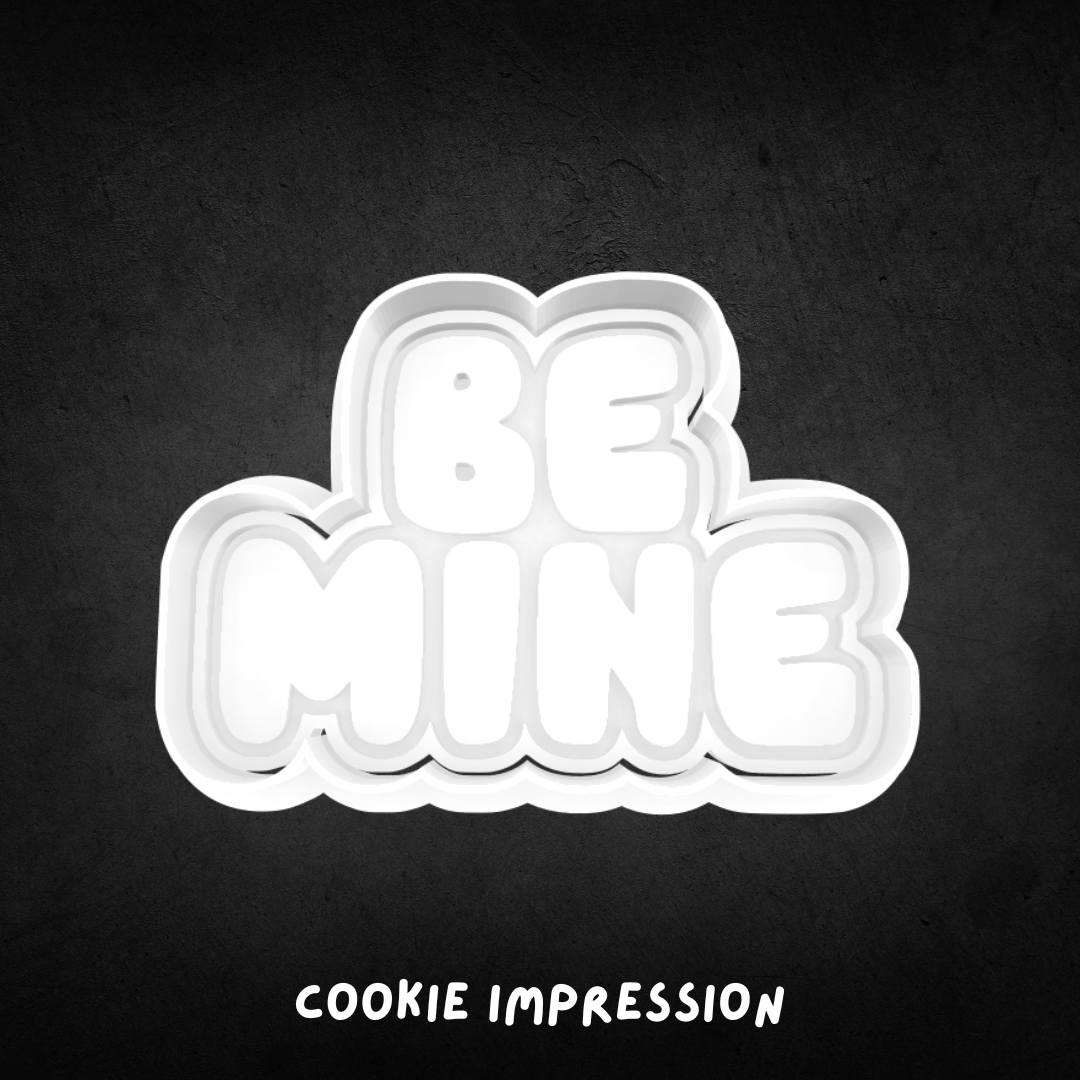 Be Mine Cookie Cutter and Stamp