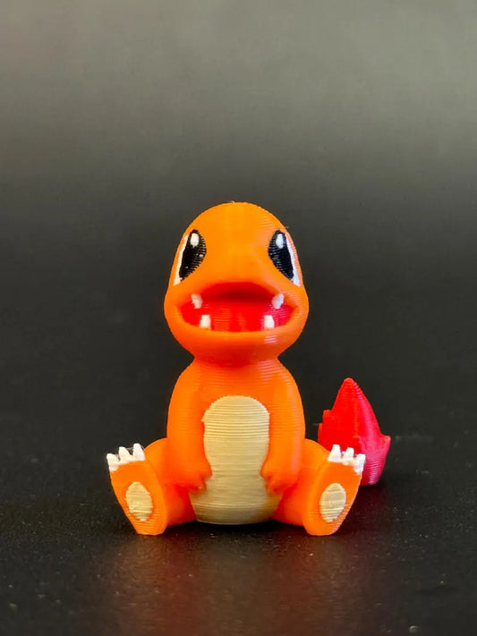 Mini Charmander with Keychain Option