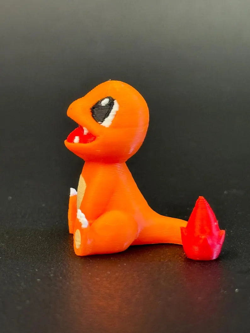 Mini Charmander with Keychain Option