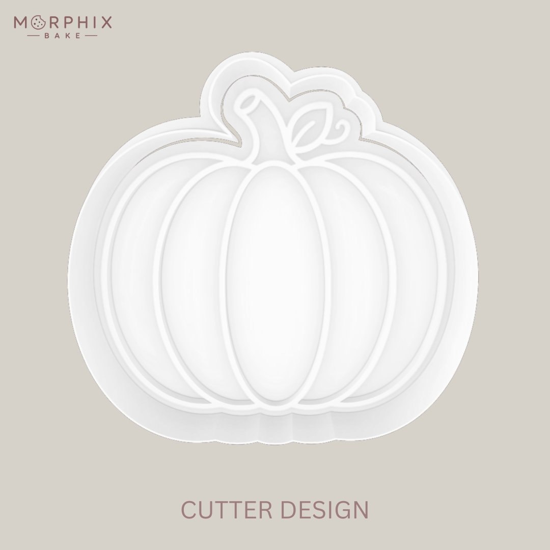 Classic Pumpkin Cookie Cutter and Stamp