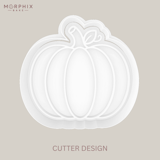 Classic Pumpkin Cookie Cutter and Stamp